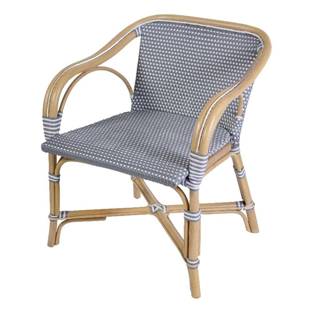 Butler Specialty Company Portofino 18.75 in. Seat Height Rattan Arm Chair – G…