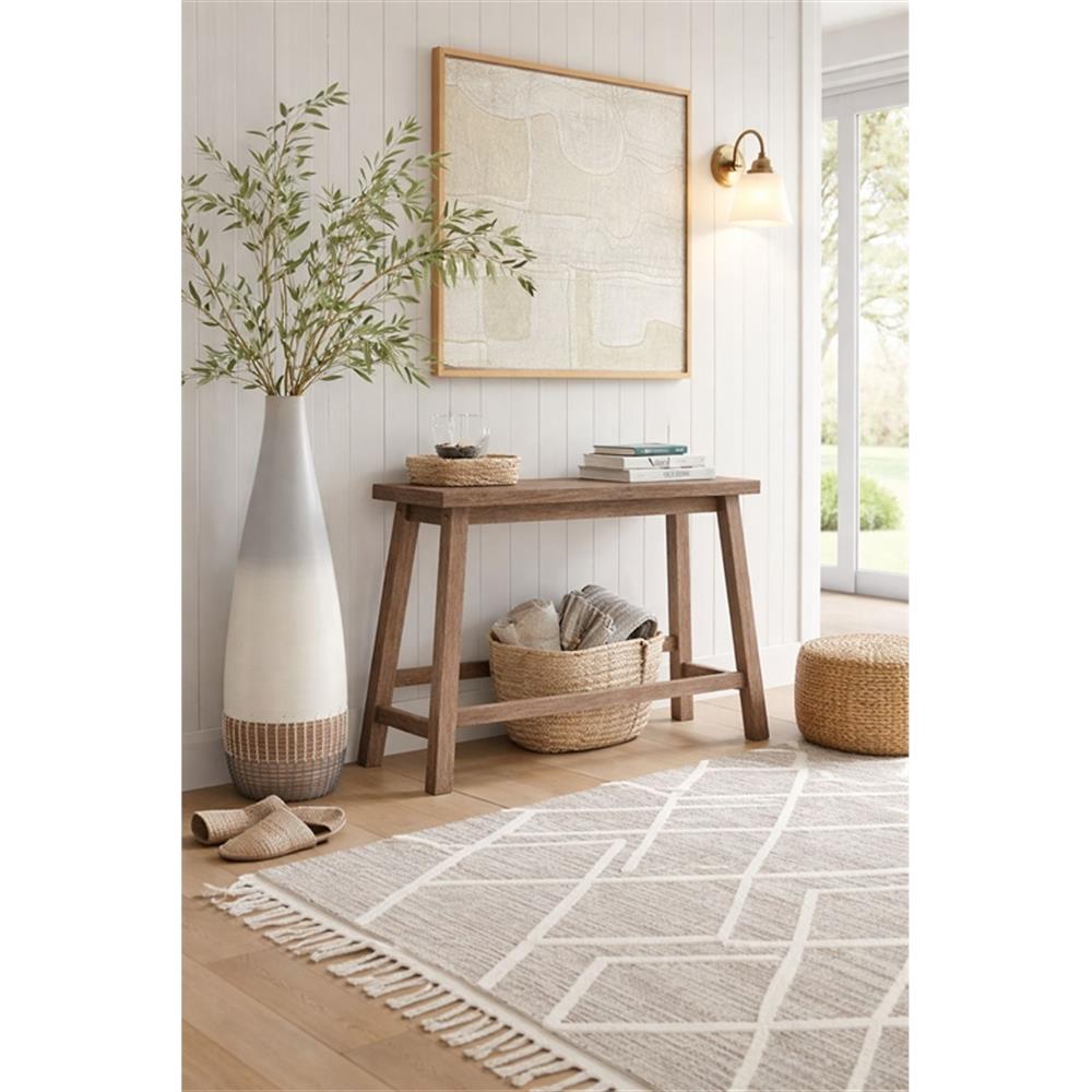 Sonoma Backless Bench – Barnwood Wire-Brush