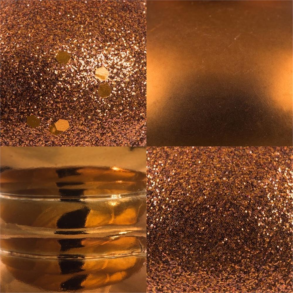 Vickerman 7" Plastic 4-Finish Finial Ornaments in Copper (Set of 8) - Picture 4 of 8