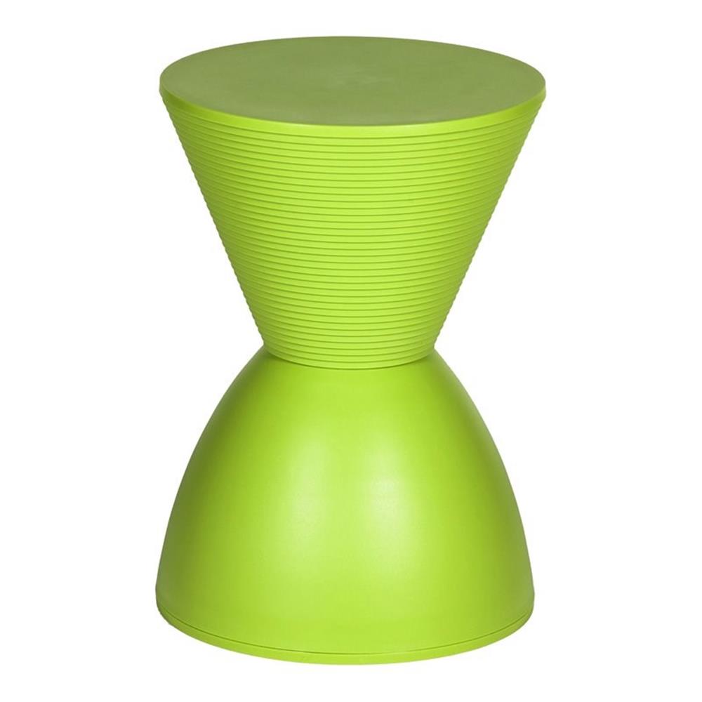 Pangea Home Bongo Polypropylene Plastic Indoor/Outdoor Side Table in Green