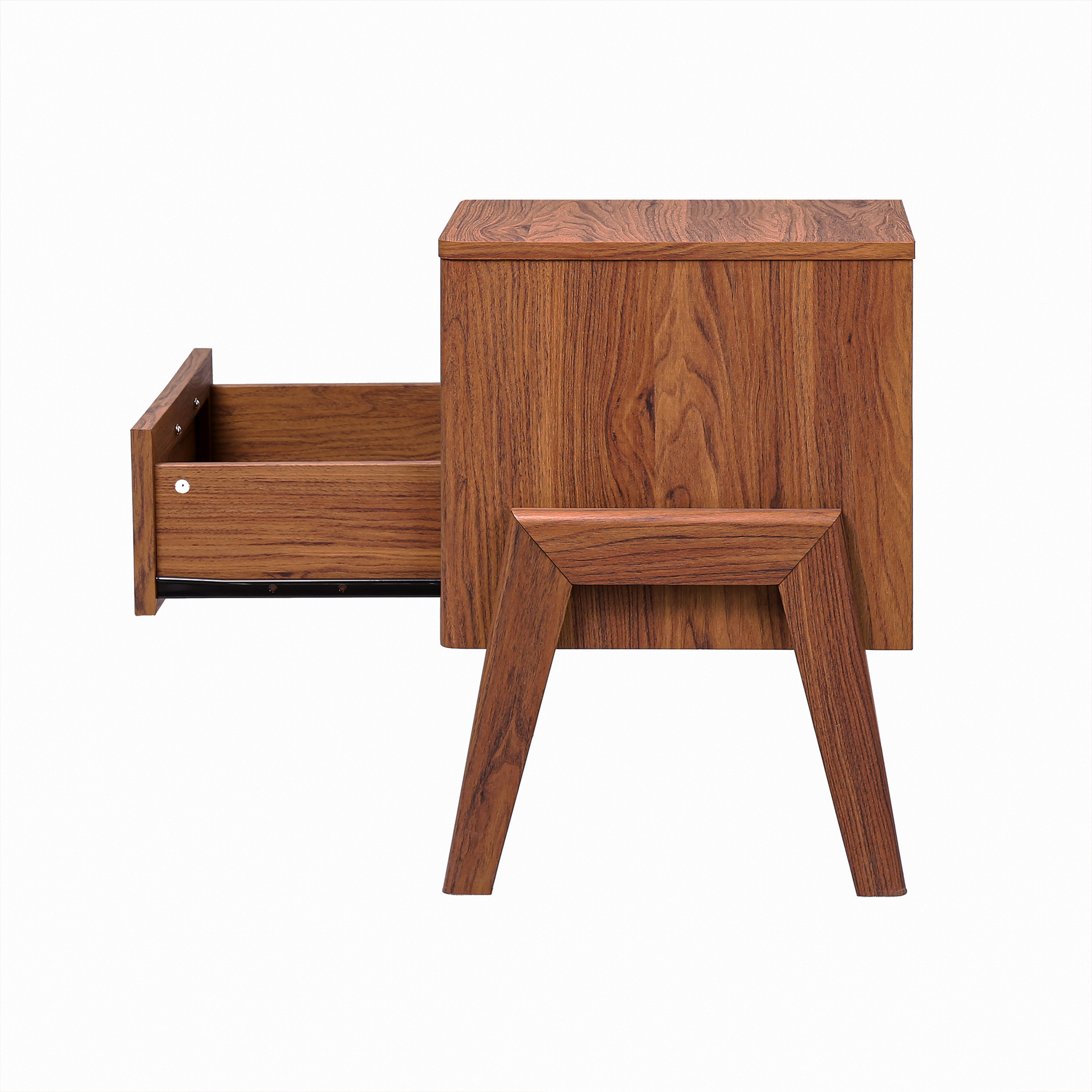 New Pacific Direct Heaton Side Table 1 Drawer in Walnut