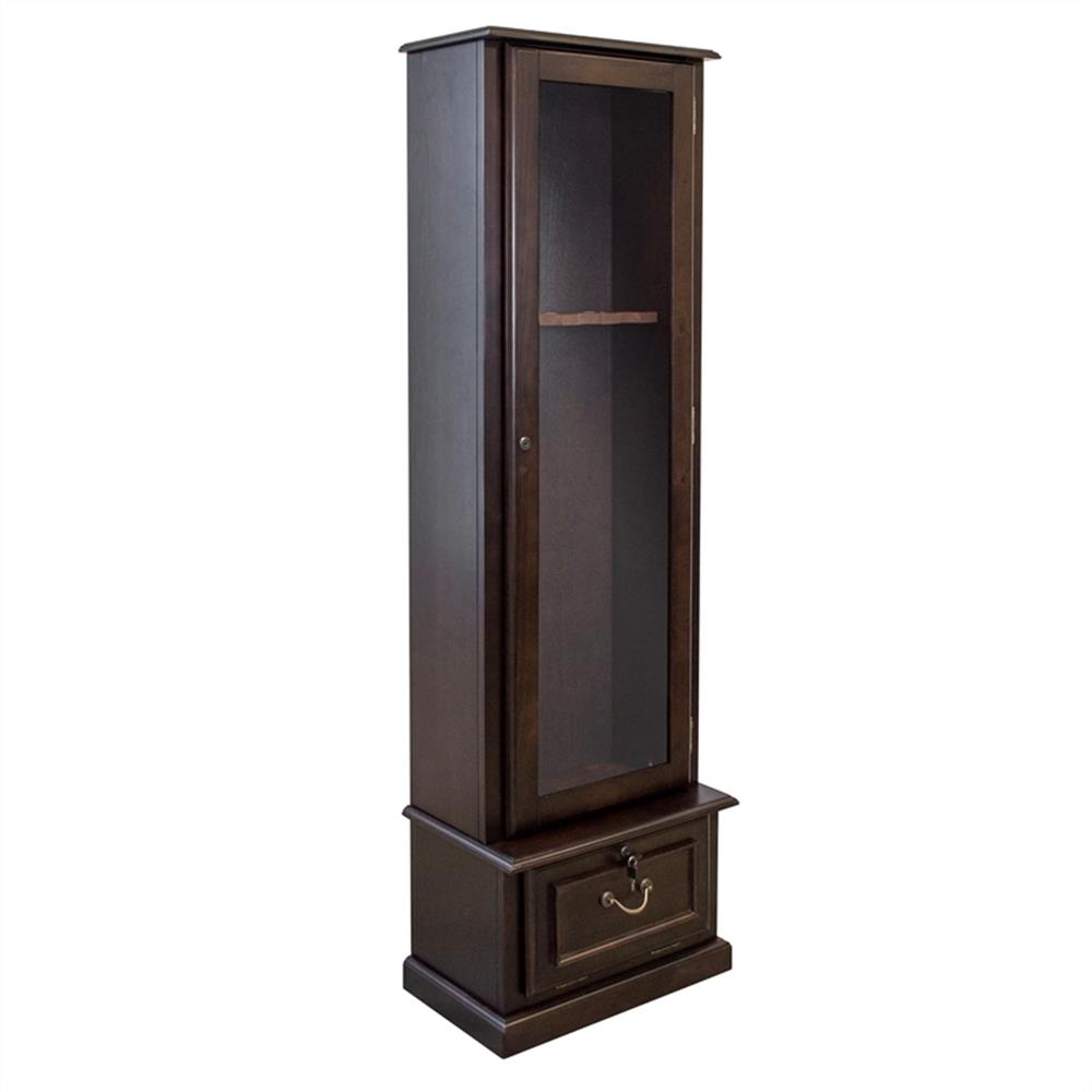 American Furniture Classics Model 650 8 Gun Cabinet with locking glass door